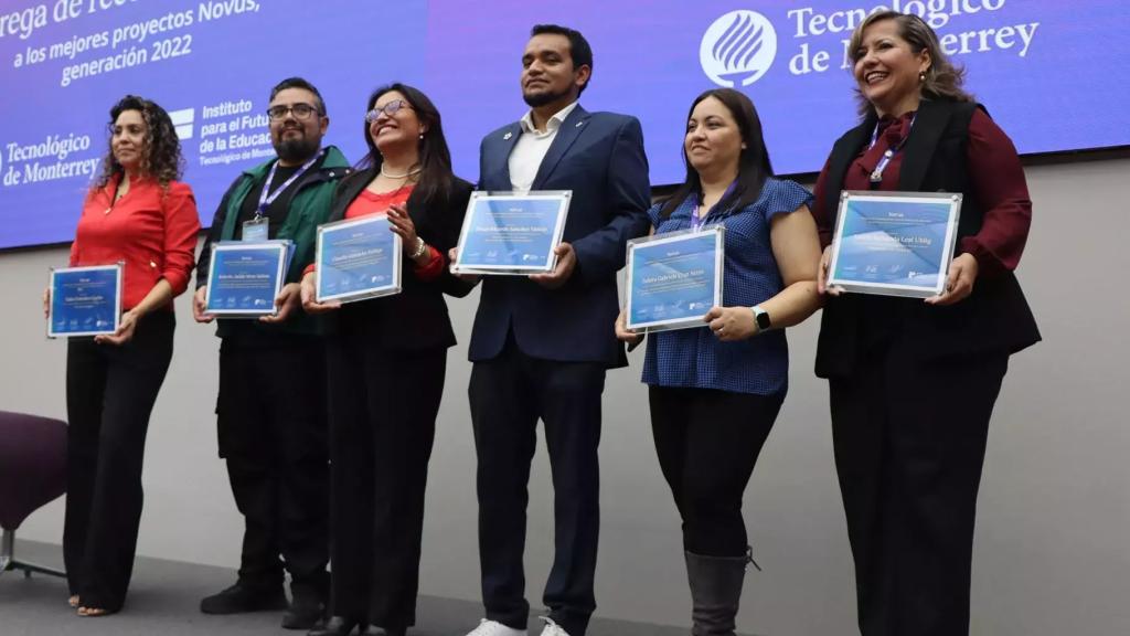 Premio Novus: 6 proyectos del Tec destacan por innovación educativa