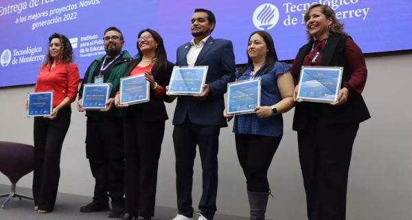 Premio Novus: 6 proyectos del Tec destacan por innovación educativa